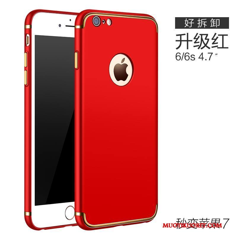 iPhone 6/6s Kuori Pieni Kotelo Ohut Punainen Kova Uusi Ultra