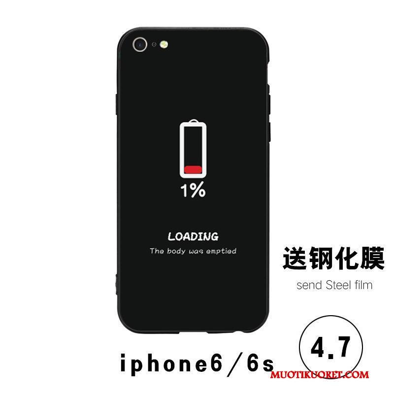 iPhone 6/6s Kuori Puhelimen Kuoret Kotelo Net Red All Inclusive Kova Trendi Lasi
