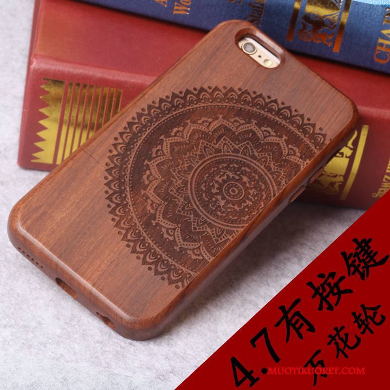 iPhone 6/6s Kuori Puhelimen Kuoret Puu Persoonallisuus Uusi Massiivipuu Ylellisyys