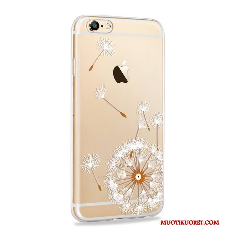 iPhone 6/6s Kuori Violetti Silikoni Pehmeä Neste Kotelo All Inclusive Puhelimen Kuoret Ohut