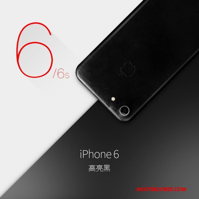 iPhone 6/6s Kuori Ylellisyys Puhelimen Kuoret Keltainen Ohut Kotelo Ultra Aito Nahka