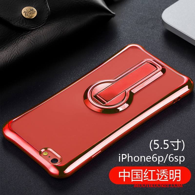 iPhone 6/6s Plus Kuori Pu Puhelimen Kuoret Murtumaton Silikoni Kotelo Tuki Sininen