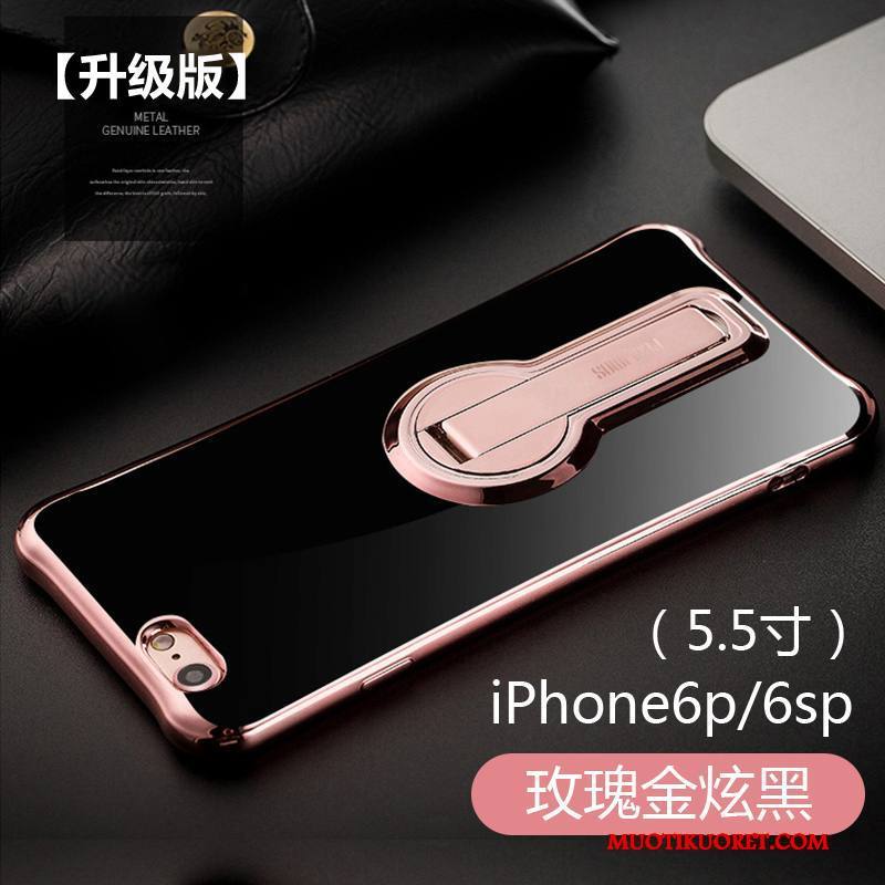 iPhone 6/6s Plus Kuori Pu Puhelimen Kuoret Murtumaton Silikoni Kotelo Tuki Sininen