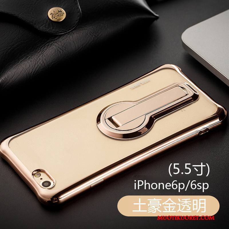 iPhone 6/6s Plus Kuori Pu Puhelimen Kuoret Murtumaton Silikoni Kotelo Tuki Sininen