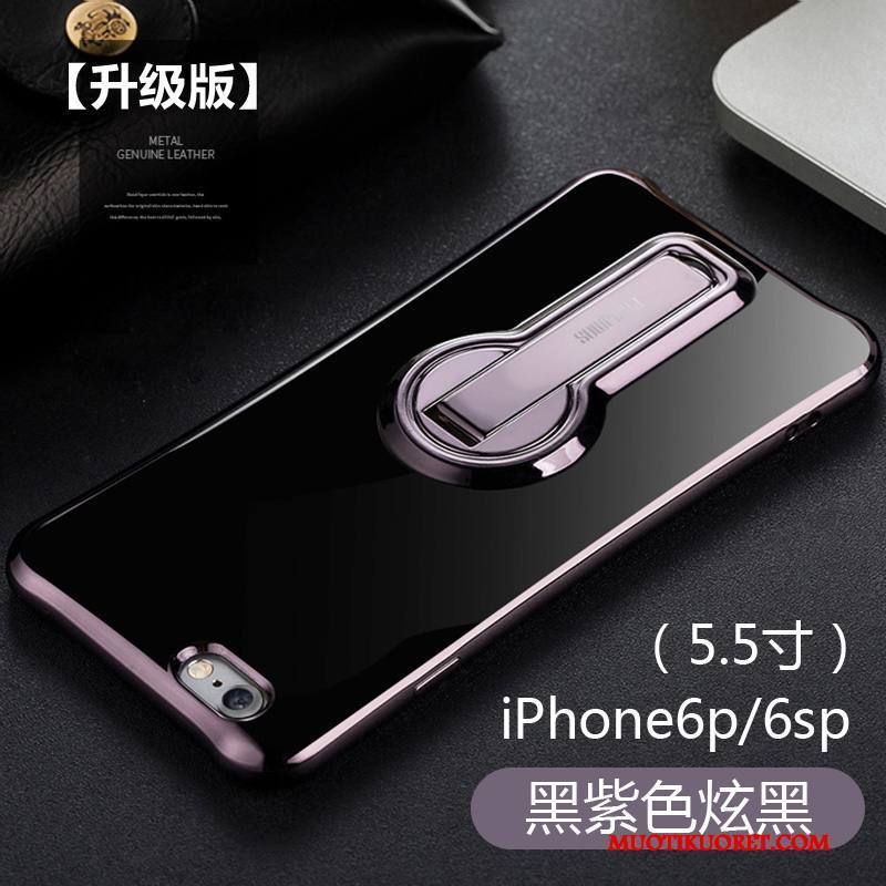 iPhone 6/6s Plus Kuori Pu Puhelimen Kuoret Murtumaton Silikoni Kotelo Tuki Sininen