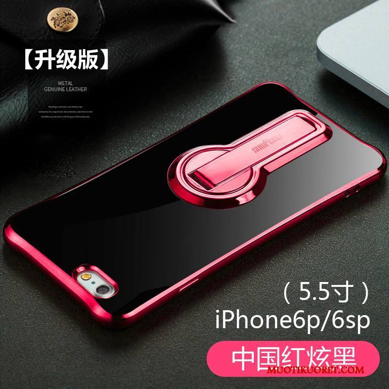 iPhone 6/6s Plus Kuori Pu Puhelimen Kuoret Murtumaton Silikoni Kotelo Tuki Sininen