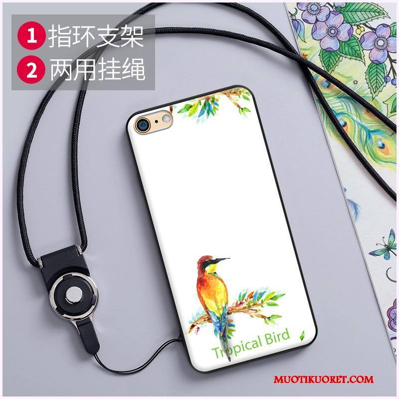 iPhone 6/6s Plus Kuori Susi Punainen Kohokuviointi Pehmeä Neste Puhelimen Kuoret Suojaus All Inclusive