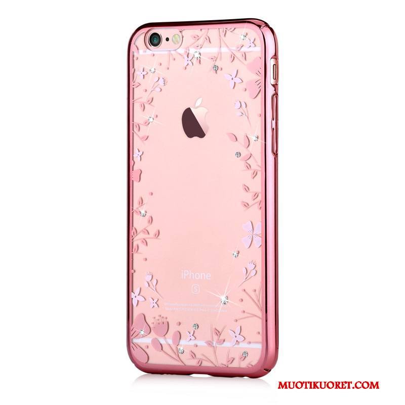 iPhone 6/6s Plus Kuori Uusi Kova Puhelimen Kuoret Kulta Strassi Suojaus