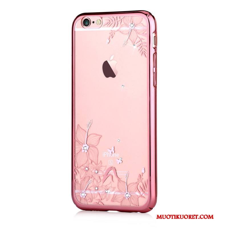 iPhone 6/6s Plus Kuori Uusi Kova Puhelimen Kuoret Kulta Strassi Suojaus