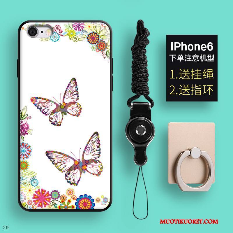 iPhone 6/6s Sarjakuva Puhelimen Kuoret Susi Kuori Pehmeä Neste Ripustettavat Koristeet Murtumaton
