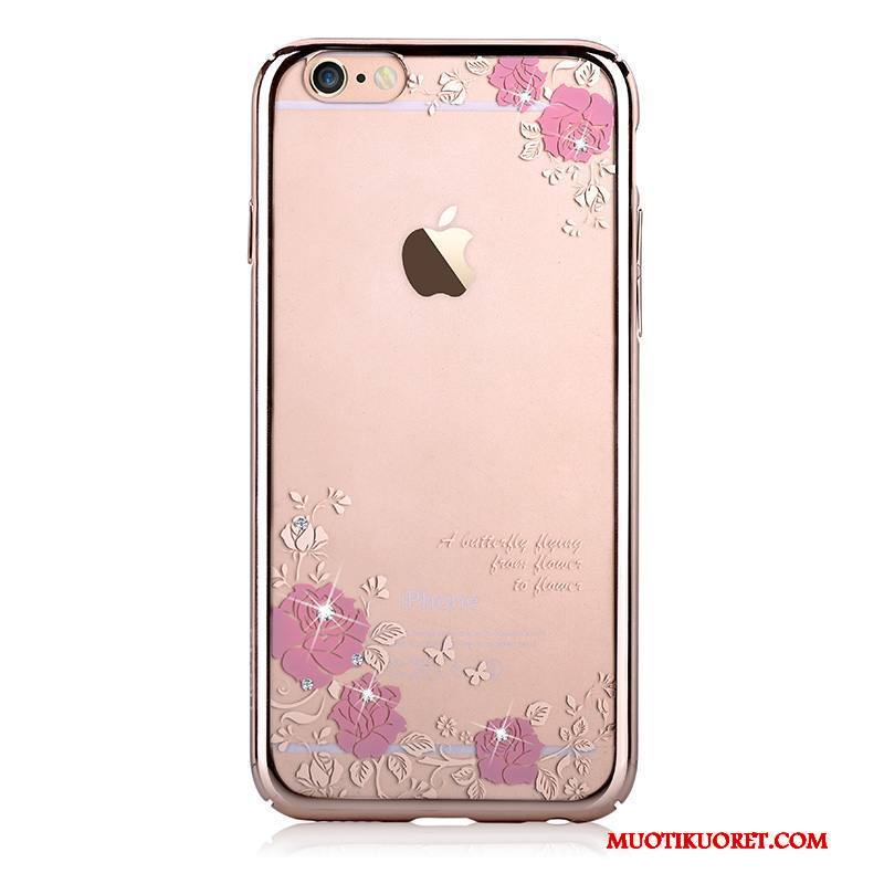 iPhone 6/6s Strassi Uusi Kulta Kova Kuori Puhelimen Kuoret Suojaus