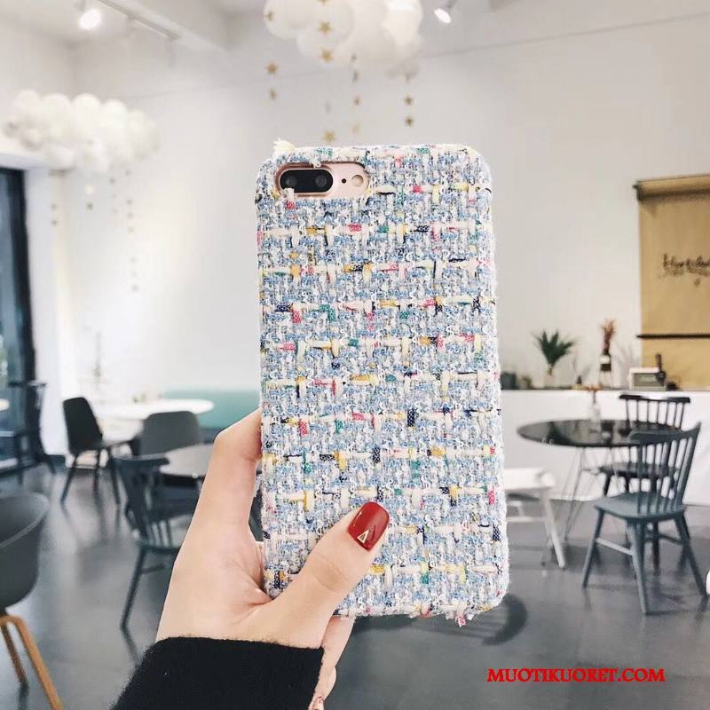iPhone 6/6s Tuuli Musta Pehmeä Neste Murtumaton Columbia Kuori Pleedi