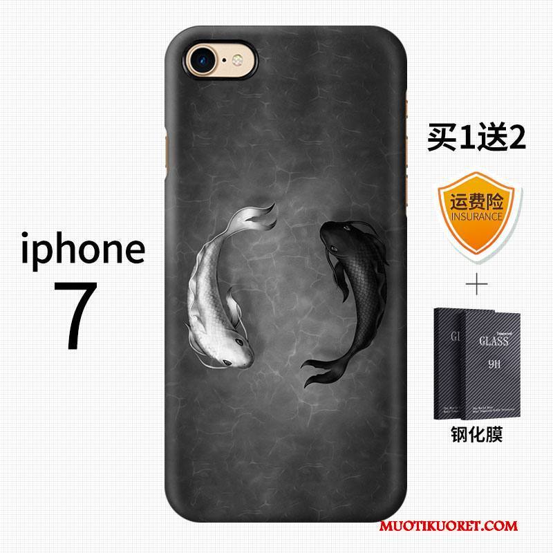 iPhone 7 Kova Taide Nosturi Kuori Tuuli Puhelimen Kuoret Luova
