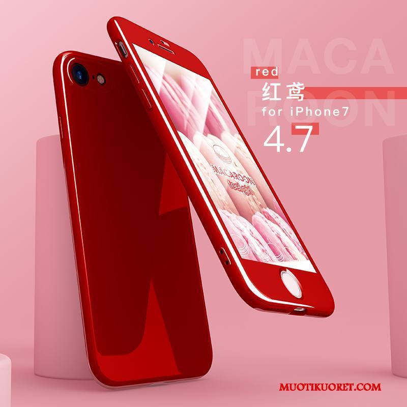 iPhone 7 Kuori Kotelo Puhelimen Kuoret Ohut Trendi Keltainen All Inclusive Suojaus