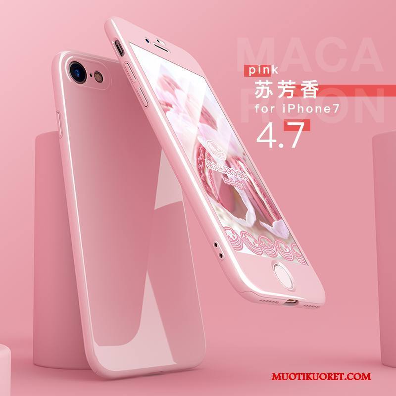iPhone 7 Kuori Kotelo Puhelimen Kuoret Ohut Trendi Keltainen All Inclusive Suojaus