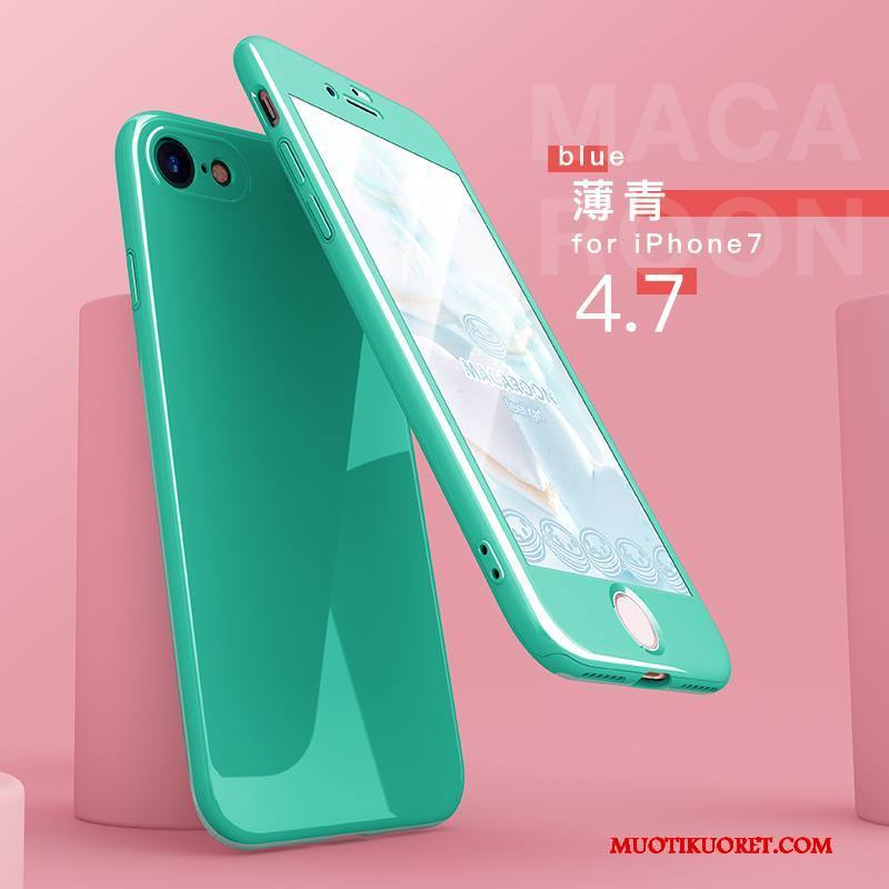 iPhone 7 Kuori Kotelo Puhelimen Kuoret Ohut Trendi Keltainen All Inclusive Suojaus