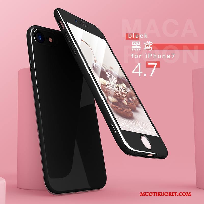 iPhone 7 Kuori Kotelo Puhelimen Kuoret Ohut Trendi Keltainen All Inclusive Suojaus