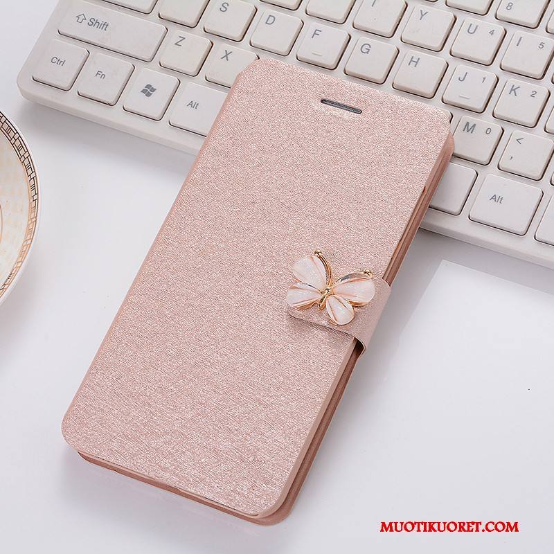 iPhone 7 Kuori Nahkakotelo Suojaus Simpukka Puhelimen Kuoret Murtumaton Sininen