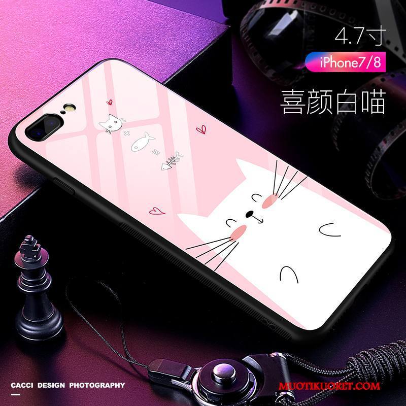 iPhone 7 Kuori Puhelimen Kuoret Jauhe Kotelo Murtumaton All Inclusive Ihana Sarjakuva