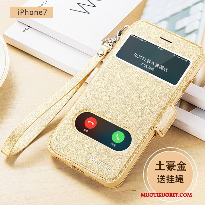iPhone 7 Kuori Suojaus All Inclusive Kotelo Kuoret Puhelimen Kuoret Trendi Sininen