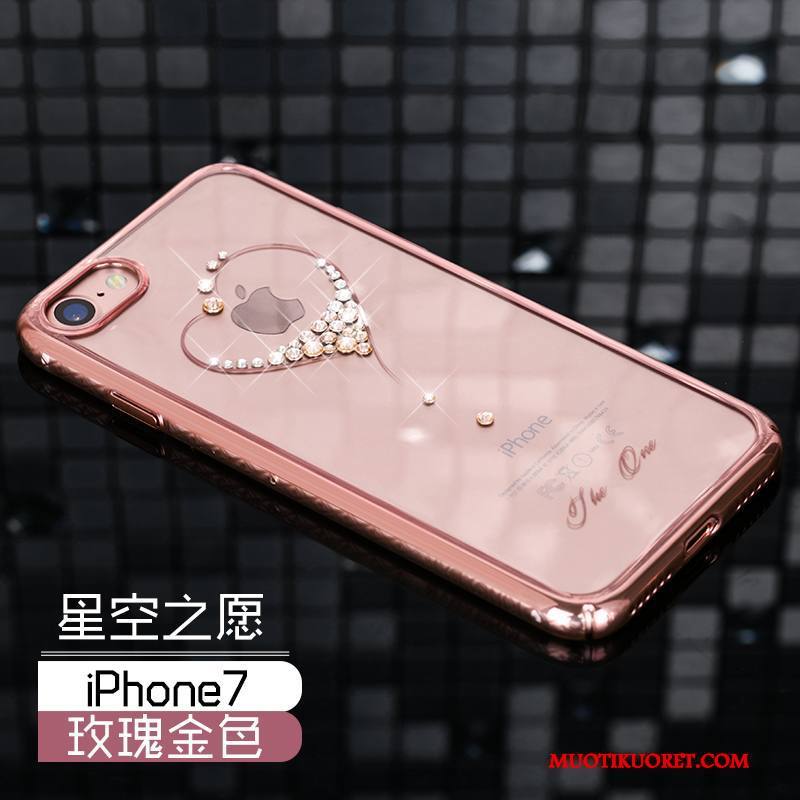 iPhone 7 Kuori Suojaus Puhelimen Kuoret Pinkki Uusi Kova Kotelo Ohut