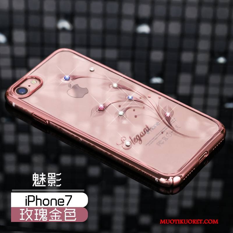 iPhone 7 Kuori Suojaus Puhelimen Kuoret Pinkki Uusi Kova Kotelo Ohut