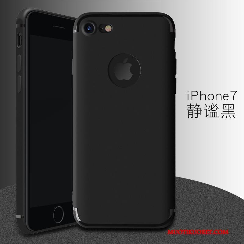 iPhone 7 Kuori Uusi Ohut Pesty Suede Kotelo Silikoni Ultra Trendi