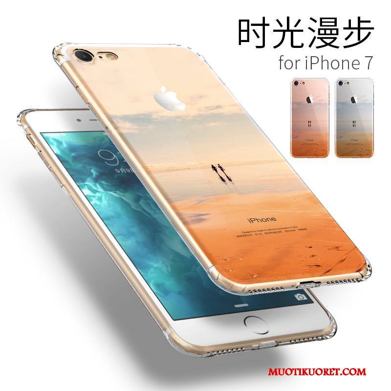 iPhone 7 Kuori Uusi Persoonallisuus Kotelo Luova Murtumaton Sininen Trendi