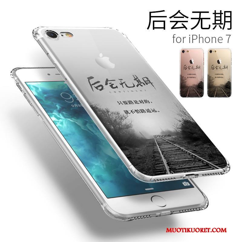 iPhone 7 Kuori Uusi Persoonallisuus Kotelo Luova Murtumaton Sininen Trendi