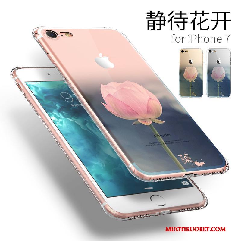 iPhone 7 Kuori Uusi Persoonallisuus Kotelo Luova Murtumaton Sininen Trendi