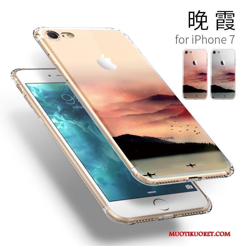 iPhone 7 Kuori Uusi Persoonallisuus Kotelo Luova Murtumaton Sininen Trendi