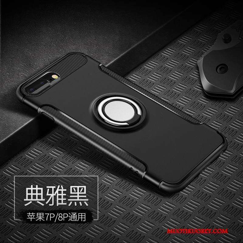iPhone 7 Plus Kuori Silikoni Punainen Trendi All Inclusive Luova Kotelo Murtumaton