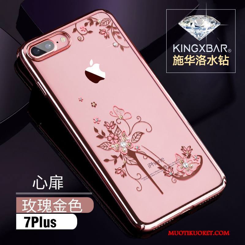 iPhone 7 Plus Kuori Ylellisyys Puhelimen Kuoret Strassi Tide-brändi Tyylikäs Eurooppa Murtumaton