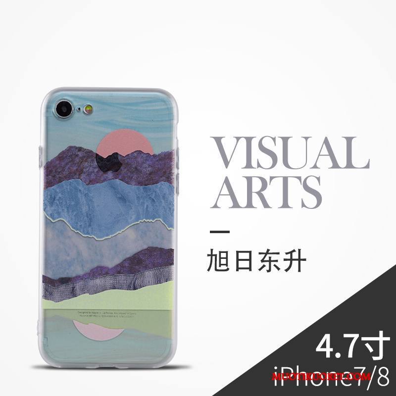 iPhone 8 Kuori Harmaa Kotelo All Inclusive Suojaus Puhelimen Kuoret Murtumaton Taide