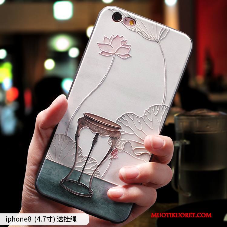 iPhone 8 Kuori Murtumaton All Inclusive Uusi Ohut Ripustettavat Koristeet Ultra Puhelimen Kuoret