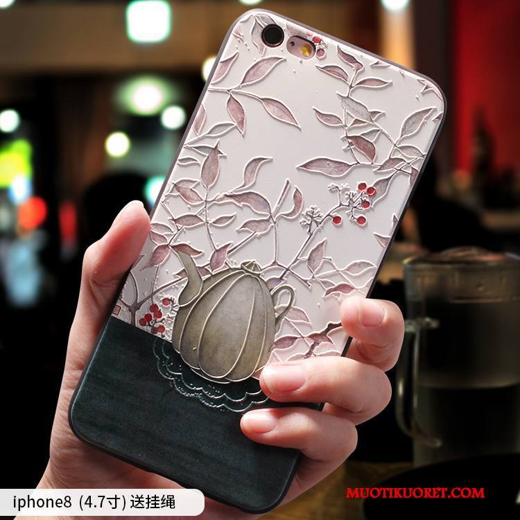 iPhone 8 Kuori Murtumaton All Inclusive Uusi Ohut Ripustettavat Koristeet Ultra Puhelimen Kuoret