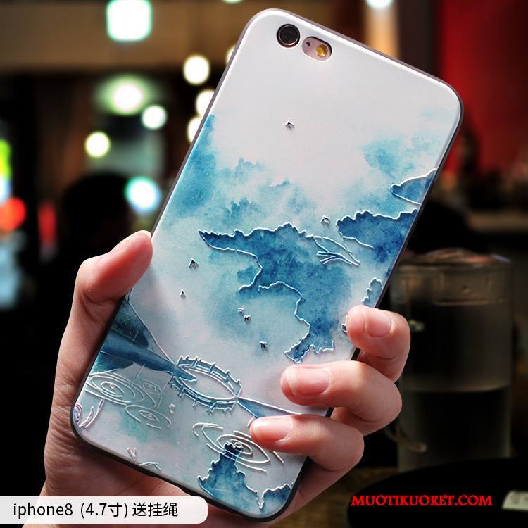 iPhone 8 Kuori Murtumaton All Inclusive Uusi Ohut Ripustettavat Koristeet Ultra Puhelimen Kuoret