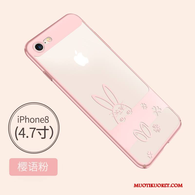 iPhone 8 Kuori Silikoni Kulta Ultra Puhelimen Kuoret All Inclusive Pehmeä Neste Persoonallisuus