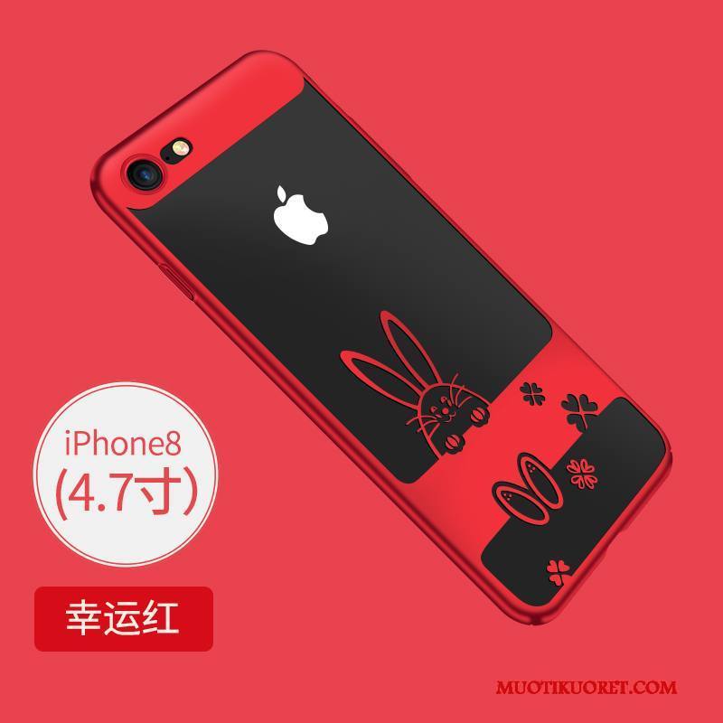 iPhone 8 Kuori Silikoni Kulta Ultra Puhelimen Kuoret All Inclusive Pehmeä Neste Persoonallisuus