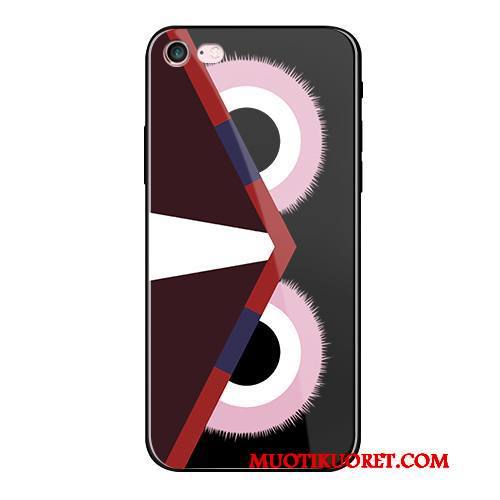 iPhone 8 Plus Kuori All Inclusive Lasi Pehmeä Neste Murtumaton Puhelimen Kuoret Luova Kotelo