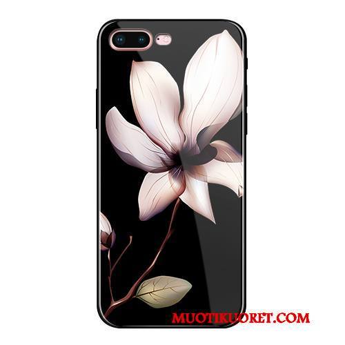 iPhone 8 Plus Kuori All Inclusive Lasi Pehmeä Neste Murtumaton Puhelimen Kuoret Luova Kotelo