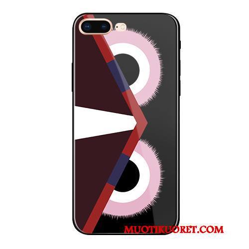 iPhone 8 Plus Kuori All Inclusive Lasi Pehmeä Neste Murtumaton Puhelimen Kuoret Luova Kotelo
