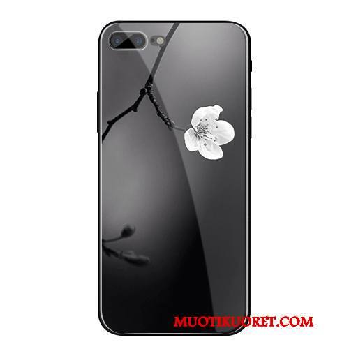 iPhone 8 Plus Kuori All Inclusive Lasi Pehmeä Neste Murtumaton Puhelimen Kuoret Luova Kotelo