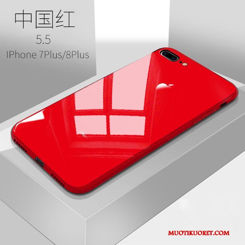 iPhone 8 Plus Kuori Musta Paillette Puhelimen Kuoret Tyylikäs Suojaus Jauhe Kotelo