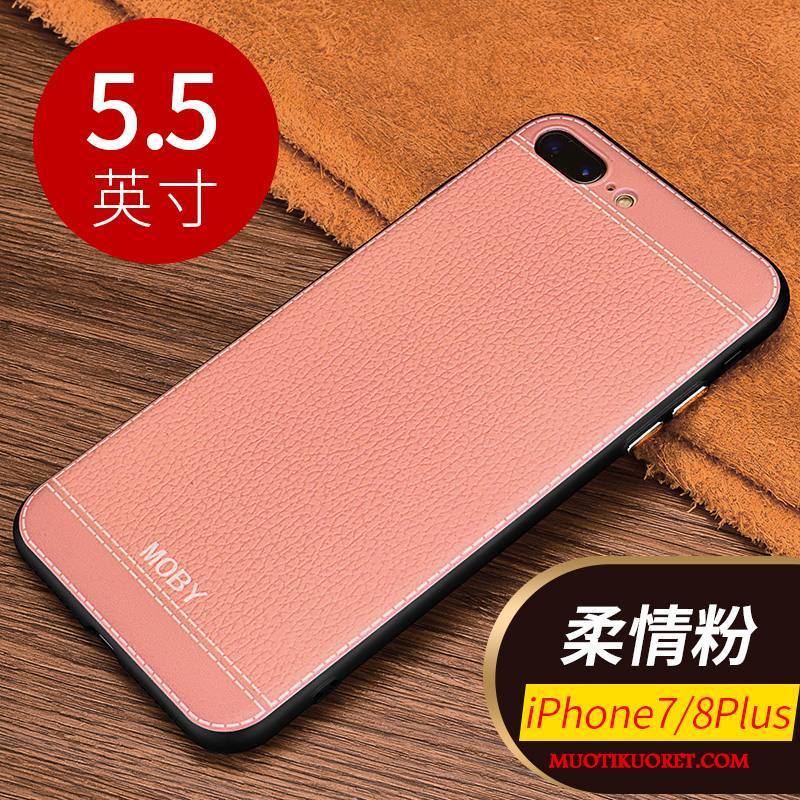 iPhone 8 Plus Kuori Ultra Ohut Puhelimen Kuoret All Inclusive Pehmeä Neste Silikoni Suojaus