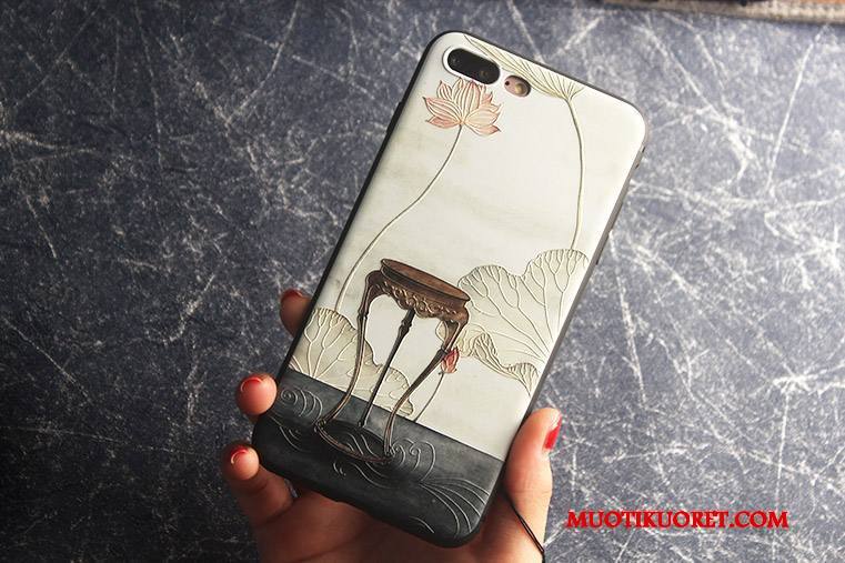 iPhone 8 Plus Suojaus Ripustettavat Koristeet Kuori Kotelo Murtumaton All Inclusive Vihreä