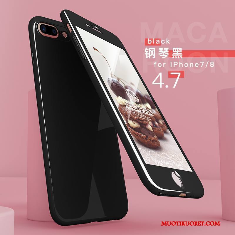 iPhone 8 Trendi Ohut Kuori Puhelimen Kuoret All Inclusive Luova Keltainen