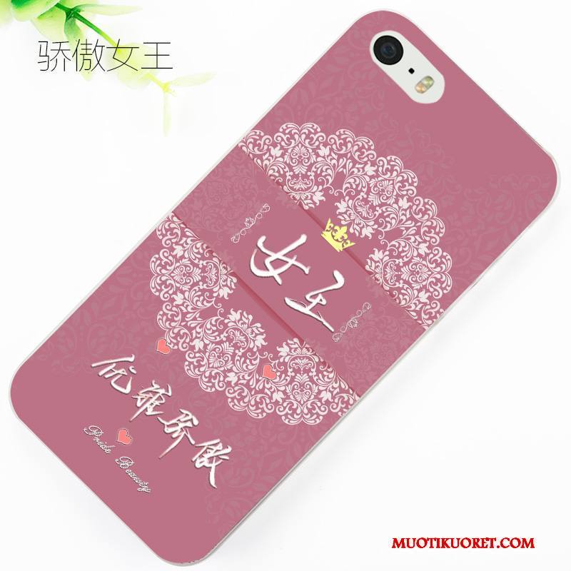 iPhone Se Kotelo Jauhe Kuori Suojaus Kohokuviointi Sarjakuva Luova