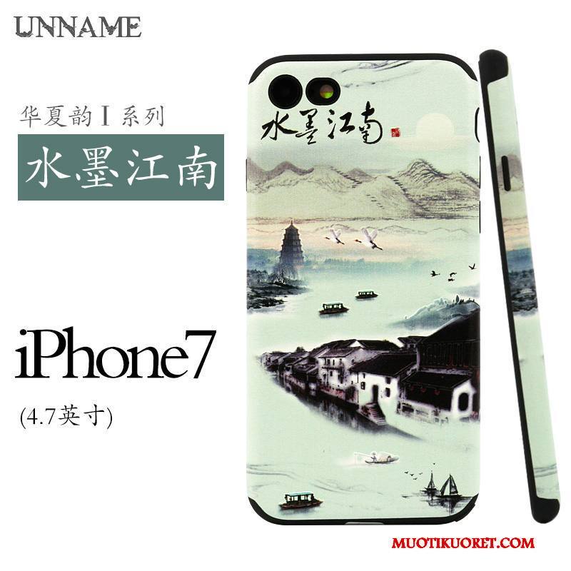 iPhone Se Kuori All Inclusive Keltainen Silikoni Kotelo Puhelimen Kuoret Kohokuviointi