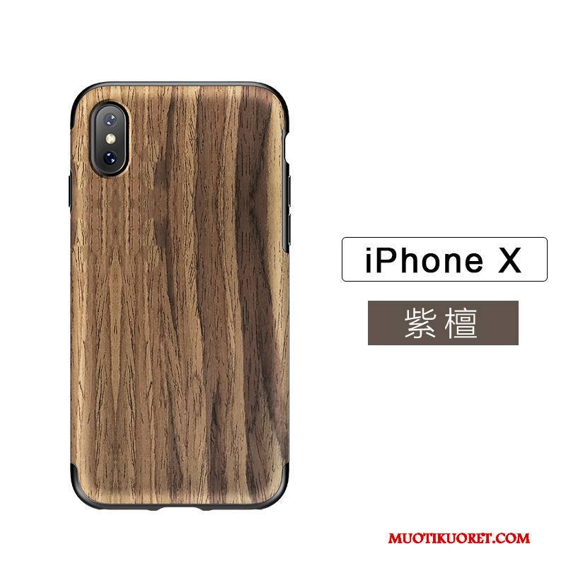 iPhone X Kuori Kotelo All Inclusive Uusi Luova Valkoinen Silikoni Puhelimen Kuoret